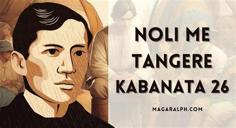 noli me tangere kabanata 26|Iba pa.